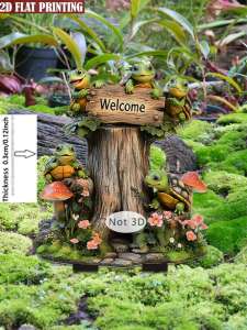 1PCS Turtle Garden Decorative Pile High Quality Outdoor Decoration Ideal Courtyard Decoration and Lawn Decora Animal Theme Party