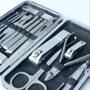 กรรไกรตัดเล็บ 19 ชิ้น ครบเช็ต - ตัดเล็บตัดเล็บตัดขน จมูก ตัดขร้อม กราฟ สุดหรู สำหรับการใช้เทคนิคมือ มูลครั้งที่ 3