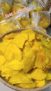 Xoài sấy dẻo thượng hạng lets Nuts hộp 1kg xoài sấy nguyên miếng vị dẻo thơm dùng làm đồ ăn vặt hoặc quà tặng