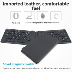 B.O.W | Bluetooth Ergonomic Folding Quiet Keyboard
