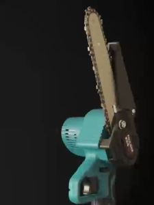 24V Gergaji Listrik Chainsaw Cordless 6/12 Inci Genggam Lithium Gergaji Baterai Gergaji Listrik Rantai Elektrik