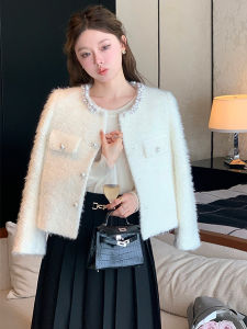 CHOUXIE | Trendy High-end Unique Lamb Fur Coat