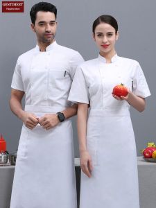 เสื้อเชฟแขนยาวผ้าฝ้าย ชุดทำงานในโรงแรม ชุดเชฟ ชุดทำเค้ก ชุดทำงานในร้านอาหาร ชุดทำงานผู้ชาย ชุดทำงานฤดูใบไม้ร่วง