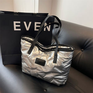 High-End Large Capacity Cotton Casual Fashion Womens Handbag 2025 New Trendy Tote Bag Versatile Handbag for Daily Use