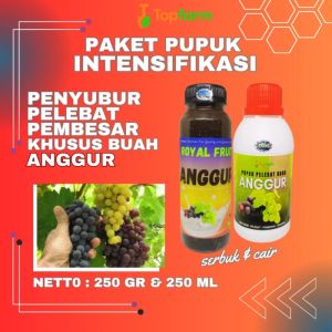 Pupuk Khusus Pohon Anggur / Pupuk Khusus Tanaman Anggur / Pupuk Organik Cair Khusus Anggur / Pupuk Khusus Anggur / Pupuk Anggur Cepat Berbuah Formula Pupuk Serbuk Dan Cair - Lazada