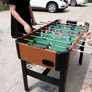 BÀN BI LẮC NẶNG 20KG KÍCH THƯỚC 120X60X80cm 8 TAY CẦM bằng GỖ Bàn bóng đá mini