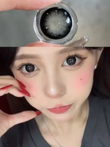 【COD】Softlens Minus BEAUTYEYE seri BLACK/CHCOCLATE Big Eyes 14.5mm (-1.00 s/d -6.00) lensa kontak warna Eyecolor lens softlens min Free Case kotak