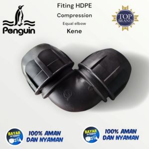 sambungan pipa HDPE keni 1 inch atau 32 mm EQUAL ELBOW