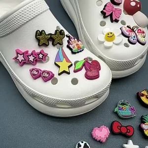 Jibbitz cross Shoe Buckle Hole Shoe Accessories Crayon Shin-Chan Cartoon Decorative Buckle