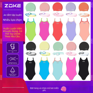 ZOKE | Training Competition One-Piece Triangular Swimsuit Quick-Dry