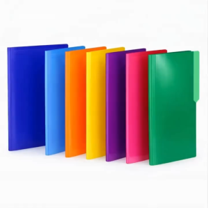 Prime Colored Long Folder 11pt | 10 Pcs Set | 9.5x15in | Assorted Colors For Filing