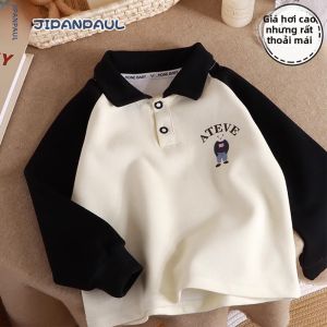JIFANPAUL | New Long Sleeve Polo Shirt for Boys