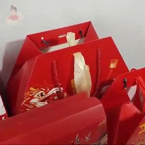 Paperbag Tas Tenteng Hamper BOX Souvenir Imlek Natal CNY Sincia Ular 2025