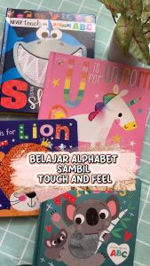 Never Touch an Animal ABC/K is For Kindness/ L is For Lion/ U Is For Unicorn - Touch and Feel Board book