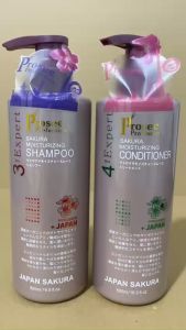 Dầu Gội Xả Phục Hồi Tóc Siêu Mượt Prosee Sakura Expert 500ML