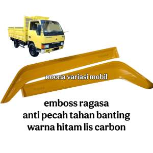 Talang Air Truk Ragasa Anti pecah tahan banting kuning 2pcs