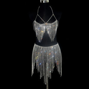 Fashion New Body Chain For Nightclub Stage Performance and Photoshoot
