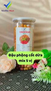 Đậu phộng cốt dừa mix 5 vị thơm ngon - Viettin Mart