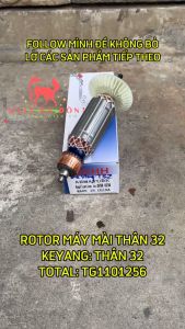 Rotor Mài Keyang Thân 32 / Total TG1101256 (Thân 32mm - Dài 156mm 220V)