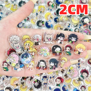 Bandai | Mini Demon Slayer Acrylic Lát 10-100 Chiếc 1-2Cm Cho Thủ Công DIY Nam Châm Gắn Tủ Lạnh Ốp Điện Thoại Phụ Kiện Anime Trang Trí PVC Cosplay Vật Dụng
