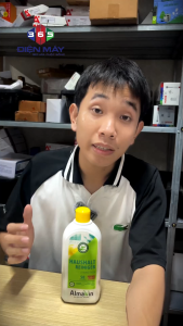 Almawin HMH.8030500 Nước Tẩy Đa Năng Hữu Cơ 500ml Hương Chanh – Làm Sạch Diệt Khuẩn An Toàn Cho Môi Trường - Made in Germany- STM