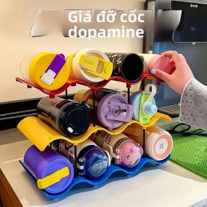 Giá Để Ly Đa Tầng Dạng Sóng Có Thể Gếp