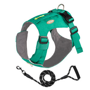 Adjustable Dog Leash Vest Style Small Medium Dogs Hiking Rope Terrier Shiba Inu Corgi Teddy Dog Chain Harness Pet Supplies