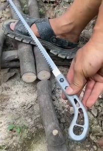 Gergaji Kayu Mini Gergaji Potong Dahan Ranting Pohon Kayu Bonsai Woodworking Gergaji Tangan Manual Multifungsi Serbaguna