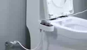 Eco-Friendly Dual Nozzle Toilet Seat Bidet Attachment with Temperature Control and Self-Cleaning Nozzles Easy Install Local Delivery