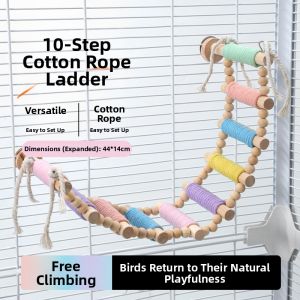 XIAONONGSHAN | Climbing & Biting Parrot Toy Ladder Swing