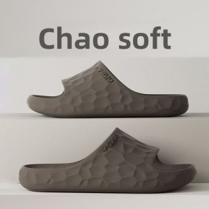 MONLEYTA | Lightweight Soft Bottom Slip-Resistant Indoor Slippers 2025 New Summer Couple Home Use Silent Anti-Slip Odor Control Men Women