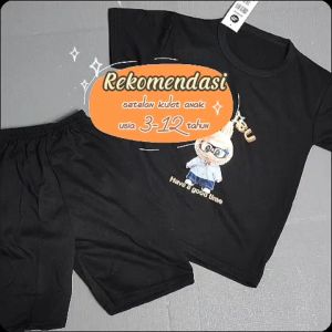 janggol store- BAJU LABUBU SETELAN ANAK WANITA CELANA KULOT BAHAN KATUN BABYTERRY