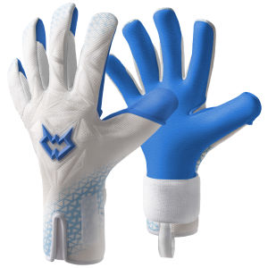 Wvvou Goalkeeper Gloves with Thickened Latex Padding on the Palm for Stable Protection Breathable Mesh Fabric for Heat Dissipation 3D Cut Design for Enhanced Comfort and Easier Ball Handling