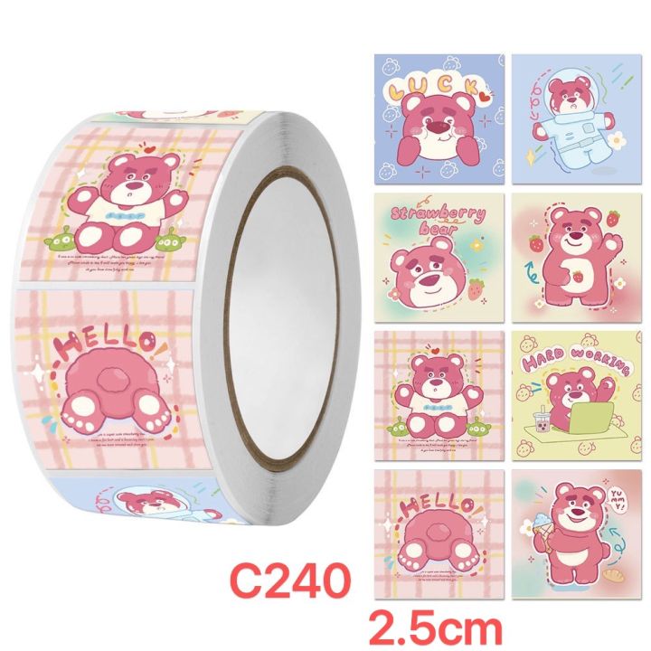 500pcs%20Sanrio%20Cartoon%20Sticker%20DIY%20Tape%20Kuromi%20Pacha%20Dog%20Ania%20Anime%20Sticker%20Cute%20Sealing%20Sticker%20294%20-%20Image%209