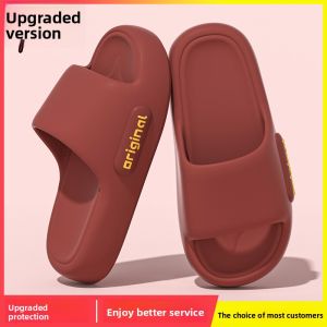 MONLEYTA | Anti-Slip Bathroom Slippers Thick Bottom Silent EVA Home Use Summer Slippers For Men And Women Comfortable Foot Feeling