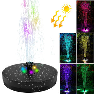Color LED Solar Fountain Pump: A Comprehensive Guide