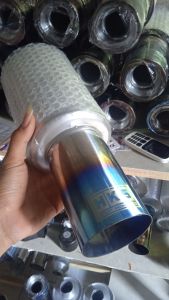 Knalpot mobil racing hks plong suara gahar kering