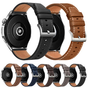 20mm 22mm Band for Samsung Galaxy Watch 7 6 5 4 6Classic Gear S3 Watchband Bracelet for huawei watch 5 4 Pro GT5 4 Leather Strap