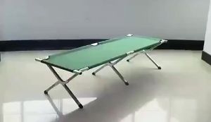 【Ready Stock】Camping Bed Cot Portable Folding Heavy Duty Foldable Travel Bed Temporarily Sleeping Bed Outdoor