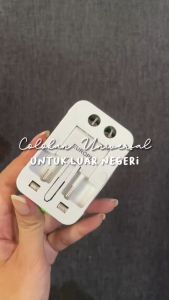 Over Steker Adaptor Internasional Colokan Listrik Travel Universal Multifungsi