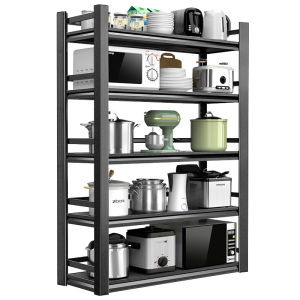 Kitchen Storage Rack Carbon Steel 5 Layers