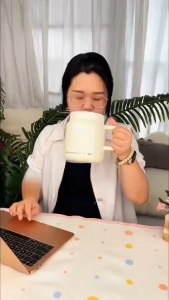 Electric Water Boiling Cup Portable Travel Dormitory Low Power Office Small Electric Boiling Cup One Person Porridge Cup