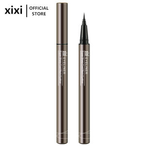 Xixi Makeup Eyeliner Smooth Slim Eyeliner Ins Slim Nib Daily Deep Eye Makeup Smooth Enhancement Temperament Beauty Makeup