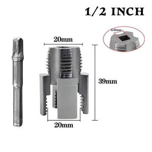 Bộ Taro Ren Ống PVC COOFARI 1/2 & 3/4 Inch – Dùng Khoan Điện Ren Trong & Ngoài