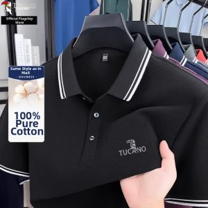 TUCANO | 100% Cotton Short Sleeve Polo Shirt Summer