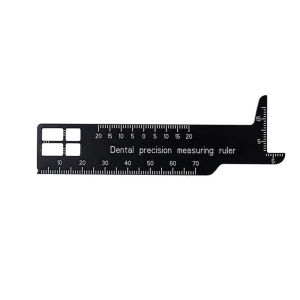 PIORPOY 1 Pcs Autoclave Dental Precision Measuring Ruler For Dentistry Photography Aluminum Dentist Gauge Tool Odontologia