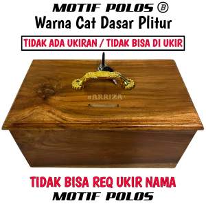 Kotak Amal Besar / Kotak Infaq / Celengan / Kotak Donasi / Tempat Penyimpanan Uang / Kotak Amal Kayu Jati Ukir Motif Lafadz Allah Muhammad / Kotak Amal Ukir / Kotak Amal Kayu Jati / Kotak Infaq Besar / Kotak Amal Masjid / Kotak Amal Musholla / Box Uang