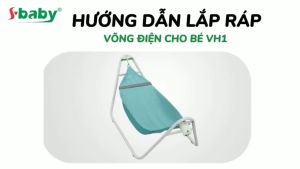 Võng Điện Cho Bé Sbaby VH1  Nôi Điện Cho Bé - Hàng Chính Hãng Bảo Hành Toàn Quốc 12 Tháng