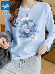 Jeanswest | Áo Thun Cotton Rộng Rãi Phong Cách Thường Ngày