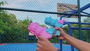 MAINAN ANAK MURAH DREAM BUBBLE GUN SH677 MAINAN TEMBAKAN GELEMBUNG HOLES